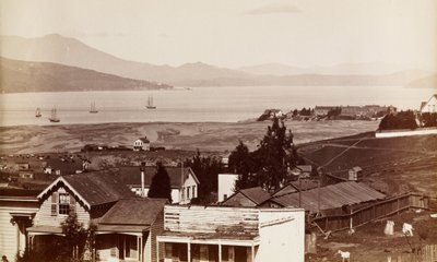 Sausalito, Tamalpais and Richardsons Bay from San Francisco by Carleton E. Watkins